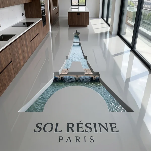 Réalisation 1 Sol Résine Paris
