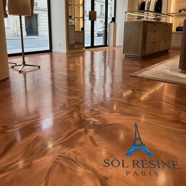 Réalisation 2 Sol Résine Paris