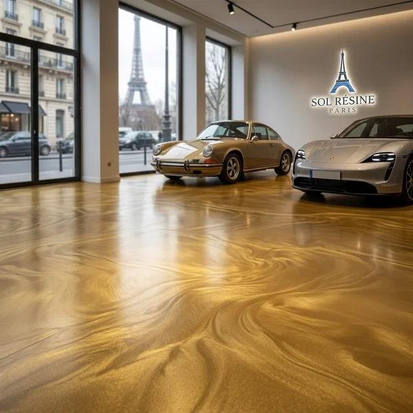 Réalisation 3 Sol Résine Paris